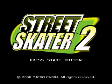 Street Sk8er 2 (US) screen shot title